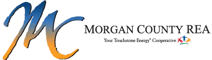 Morgan County REA logo, gradient 